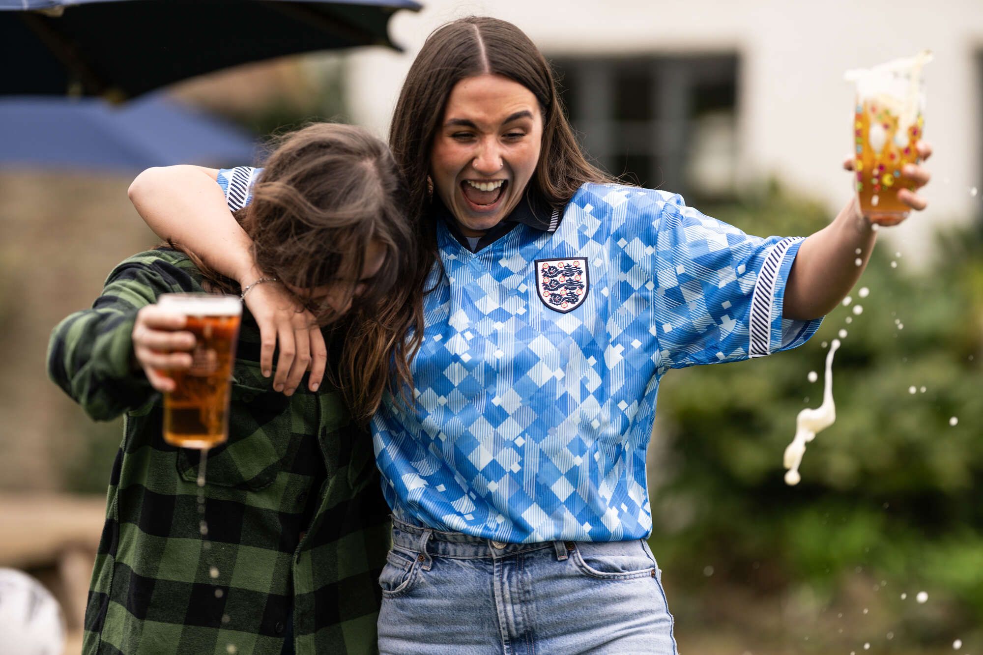 FIFA World Cup 2026 - ladies celebrating with pints of beer