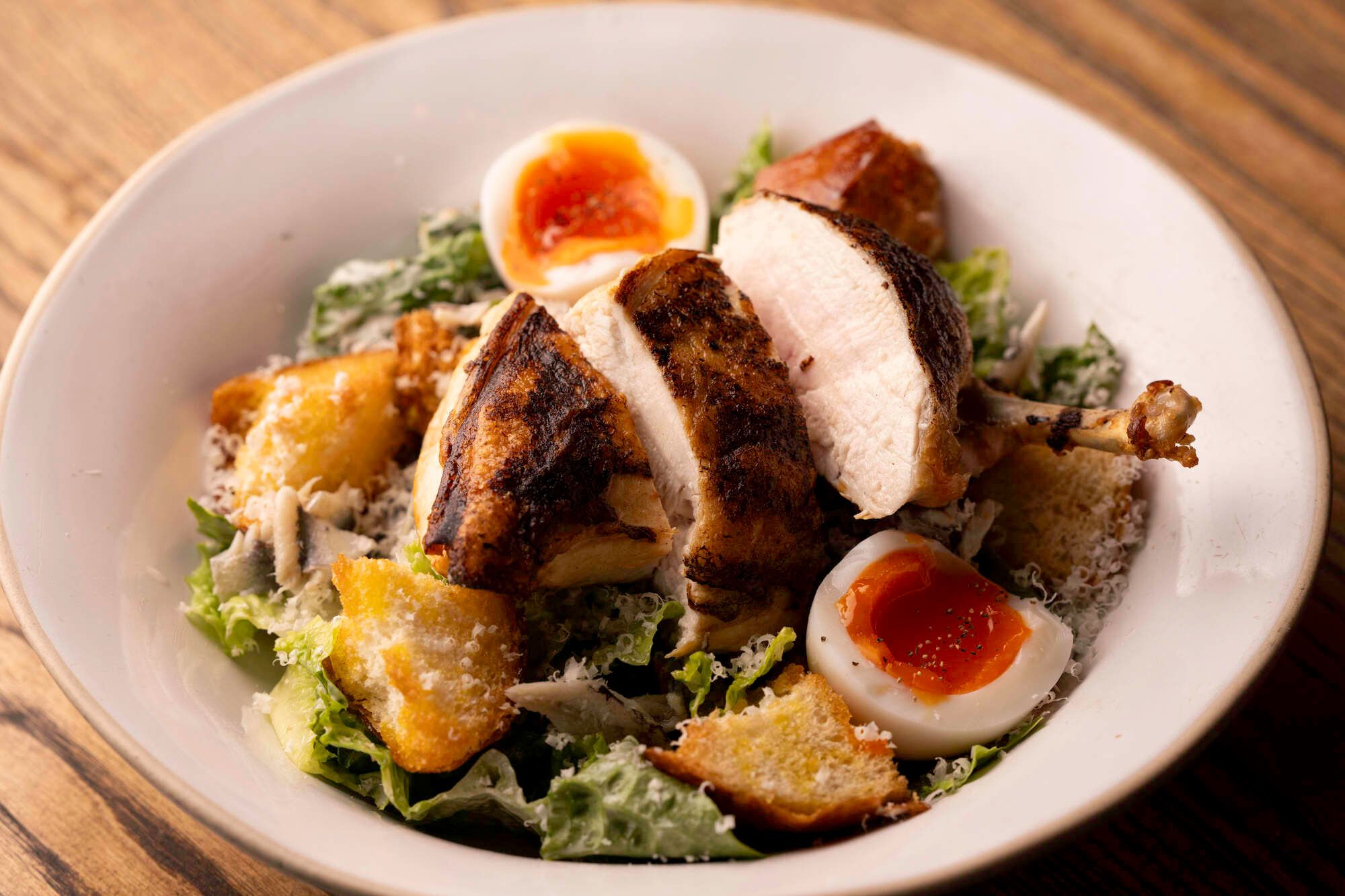 Chicken Caesar salad